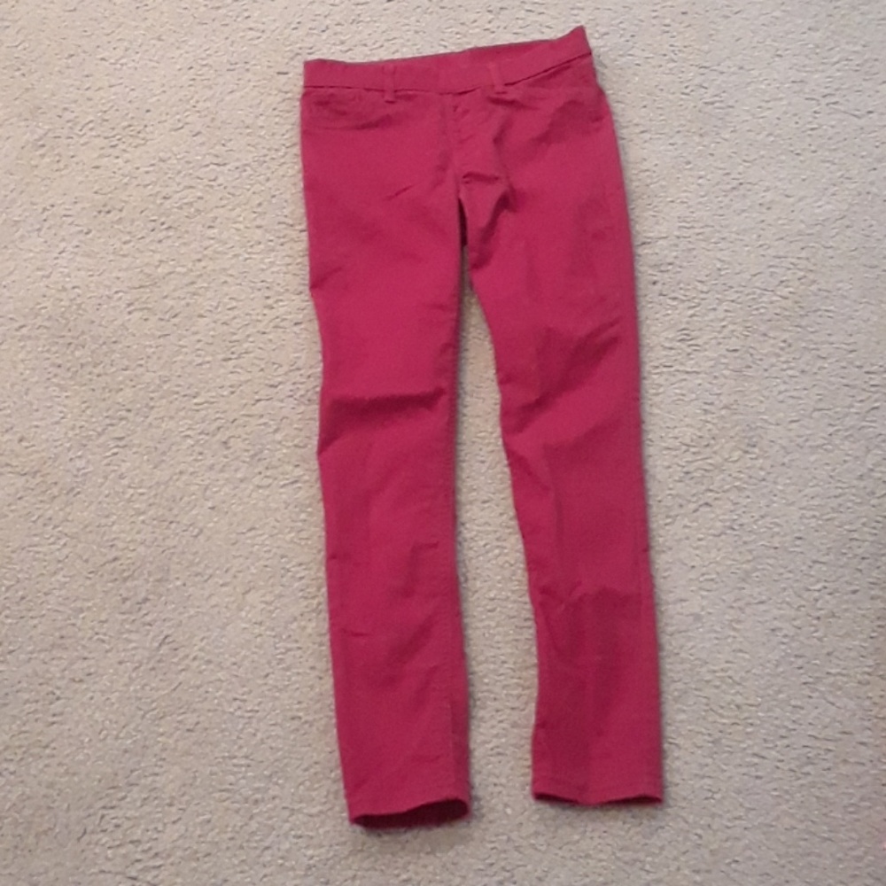 Maroon jegings